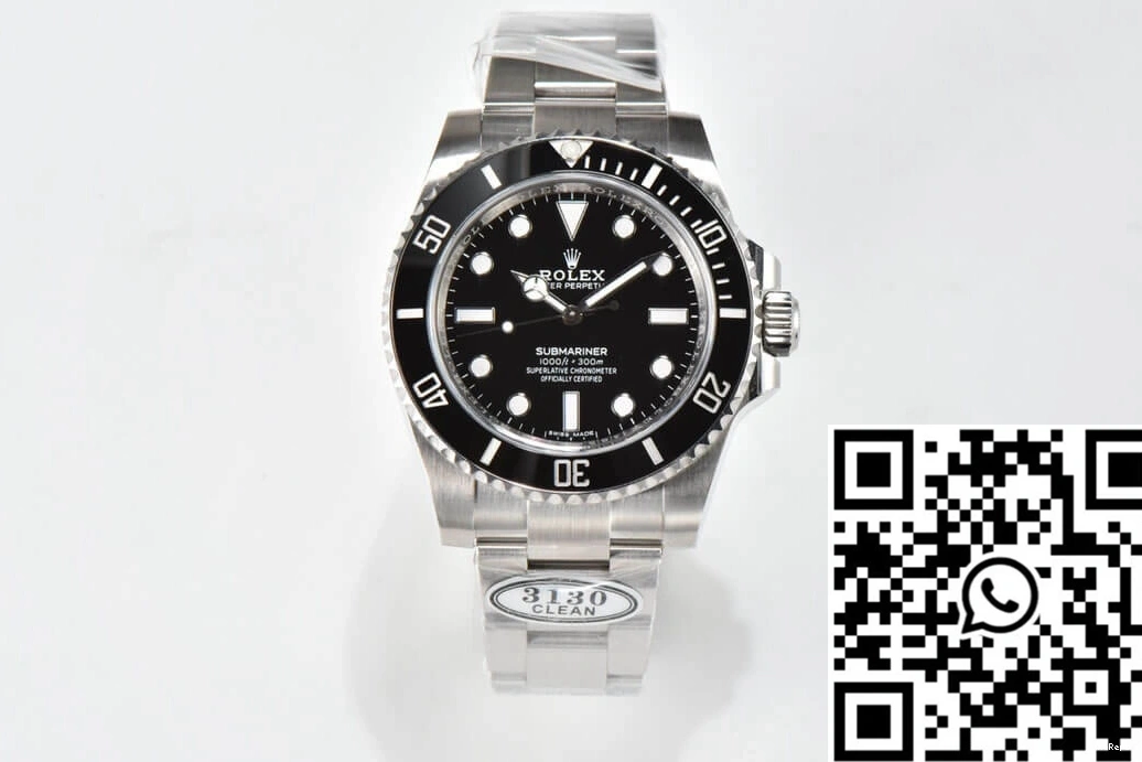 V4 Submariner Clean Black 114060-97200 Rolex Factory Dial 0831